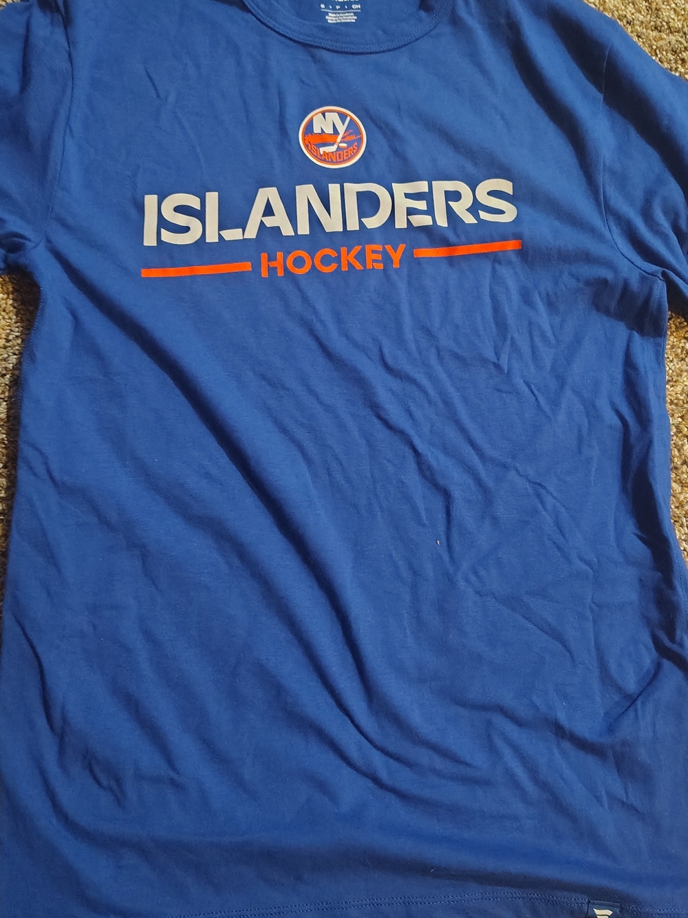 Fanatics NY Islander tshirt sz small Men's
